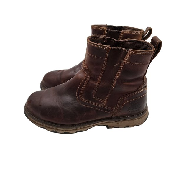 Caterpillar Unisex Pelton Safety Leather Boots Mens 9.5 main image 7